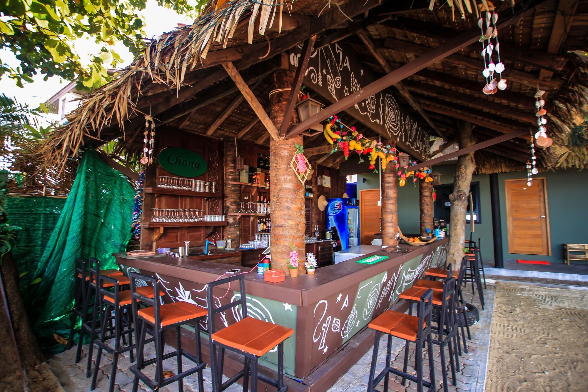 Bandon Beach Bar & Hostel (Adults Only) Lamai Beach  Exterior photo